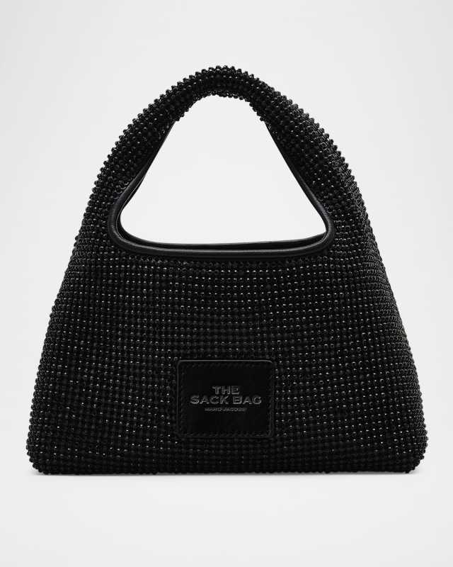 The Mini Sack Rhinestone Top-Handle Bag